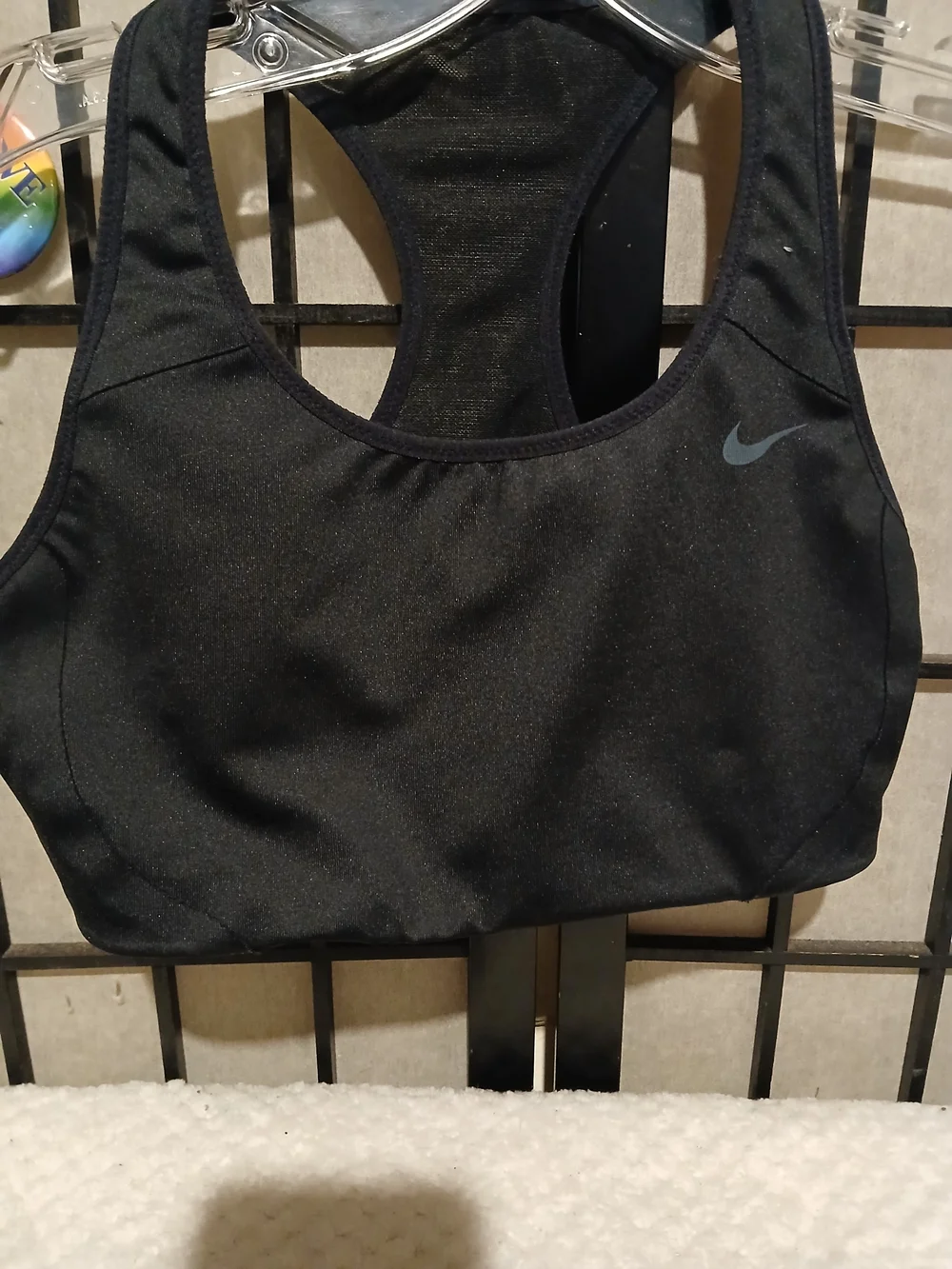 Nike Black Racerback Sports Bra